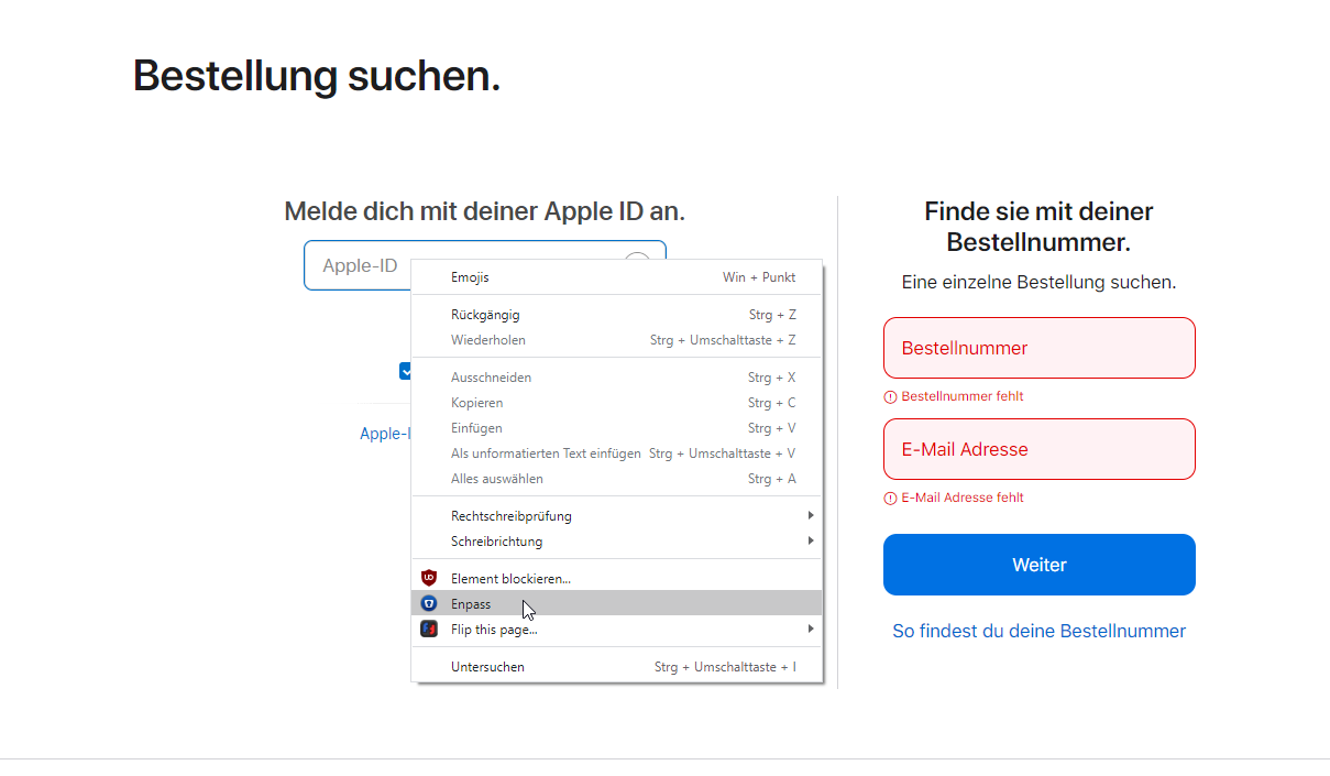 Autofill Apple Id Autofilling And Desktop Browser Extensions Enpass Forum